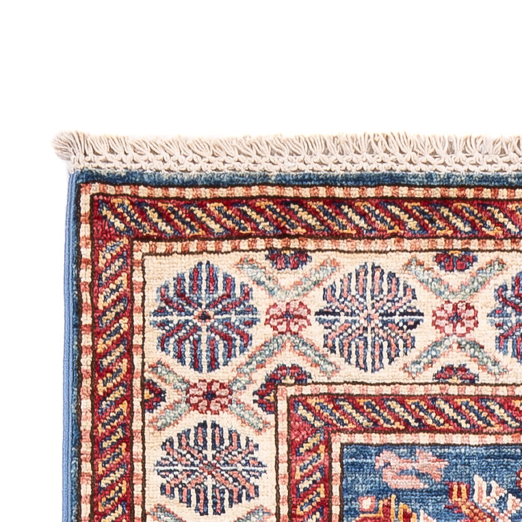 Runner Ziegler Carpet - Kazak - 246 x 75 cm - blå