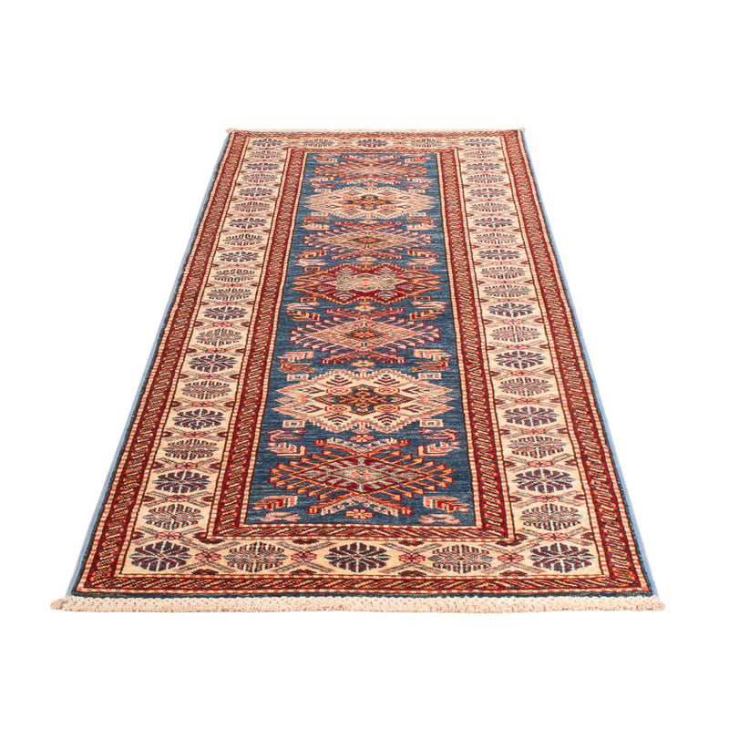 Runner Ziegler Carpet - Kazak - 246 x 75 cm - blå