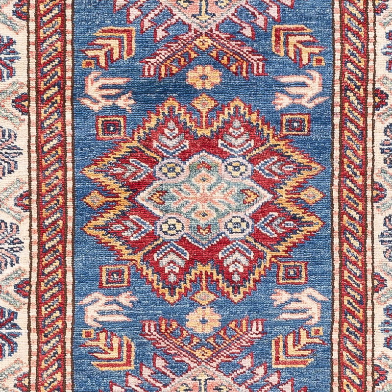 Runner Ziegler Carpet - Kazak - 247 x 73 cm - blå