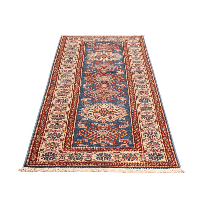 Runner Ziegler Carpet - Kazak - 247 x 73 cm - blå