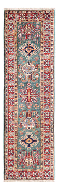 Runner Ziegler Carpet - Kazak - 256 x 74 cm - grön