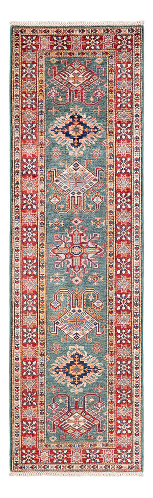 Runner Ziegler Carpet - Kazak - 256 x 74 cm - grön