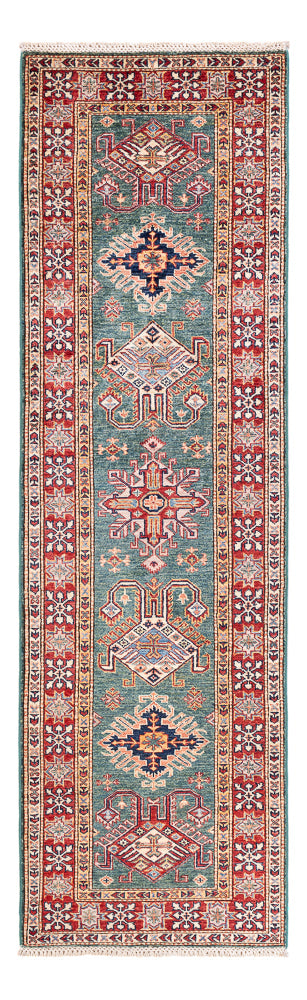 Runner Ziegler Carpet - Kazak - 256 x 74 cm - grön