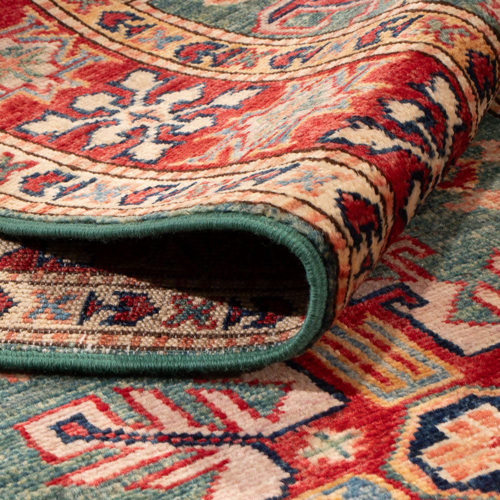 Runner Ziegler Carpet - Kazak - 256 x 74 cm - grön
