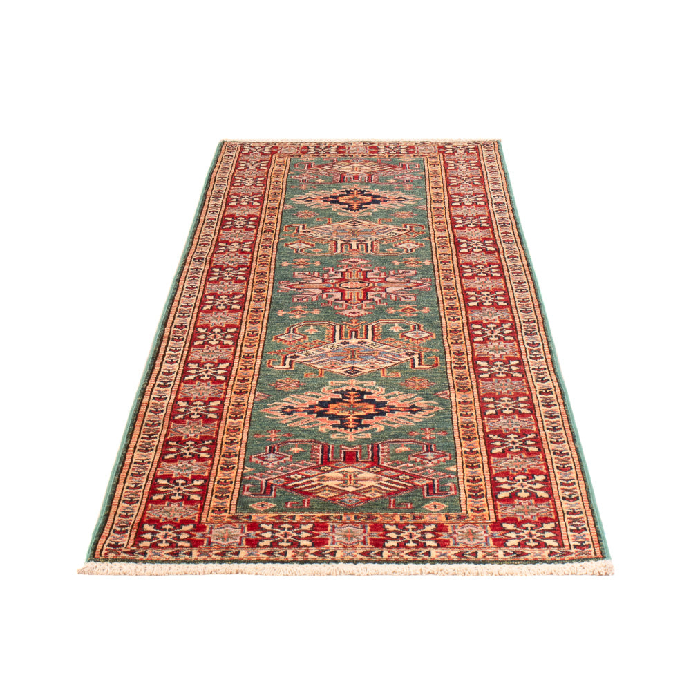 Runner Ziegler Carpet - Kazak - 256 x 74 cm - grön