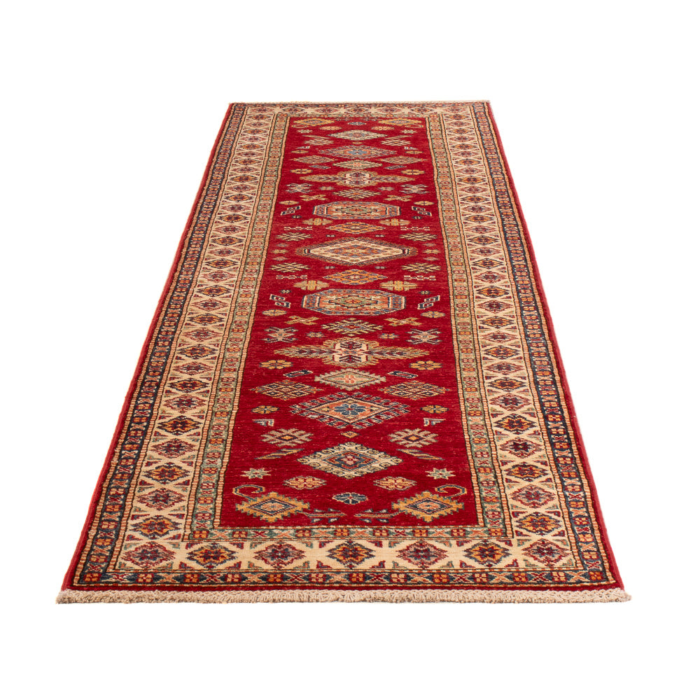 Runner Ziegler Carpet - Kazak - 301 x 79 cm - röd