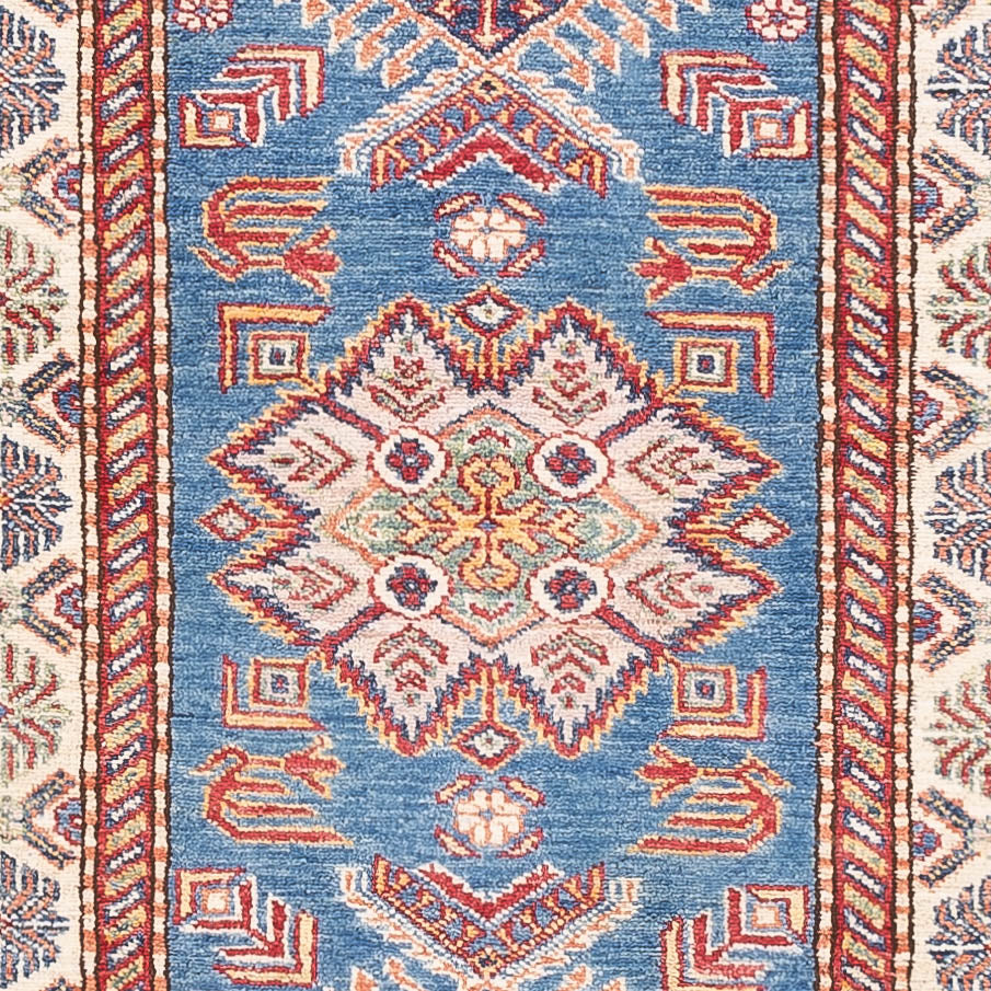Runner Ziegler Carpet - Kazak - 287 x 78 cm - blå