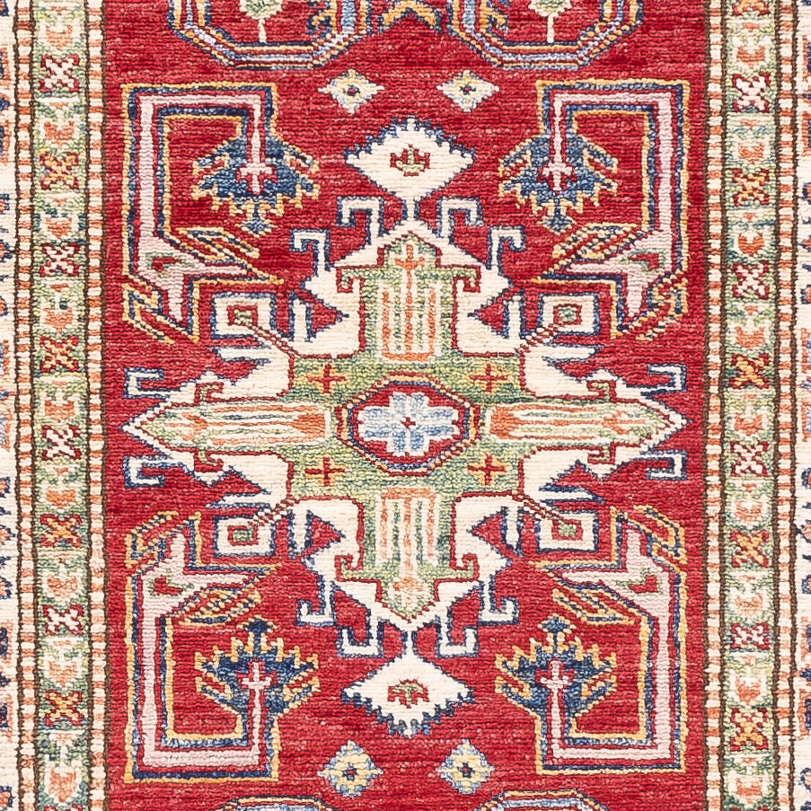 Runner Ziegler Carpet - Kazak - 250 x 76 cm - röd