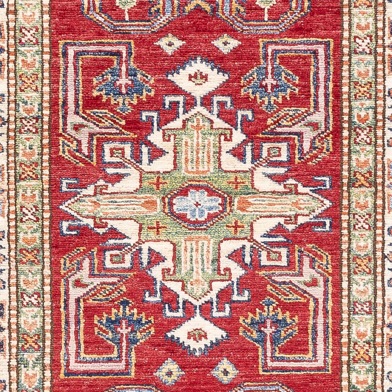 Runner Ziegler Carpet - Kazak - 250 x 76 cm - röd