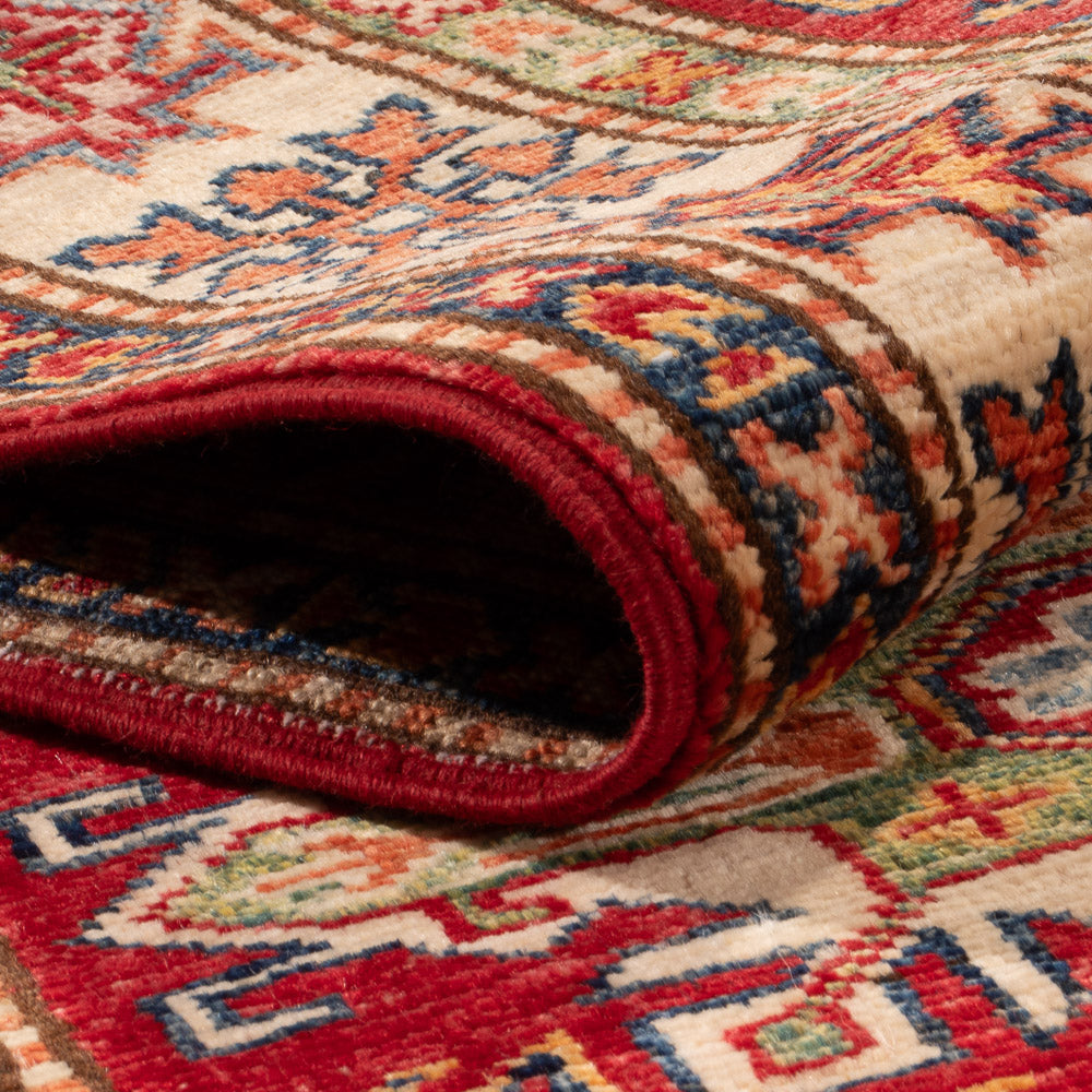 Runner Ziegler Carpet - Kazak - 250 x 76 cm - röd