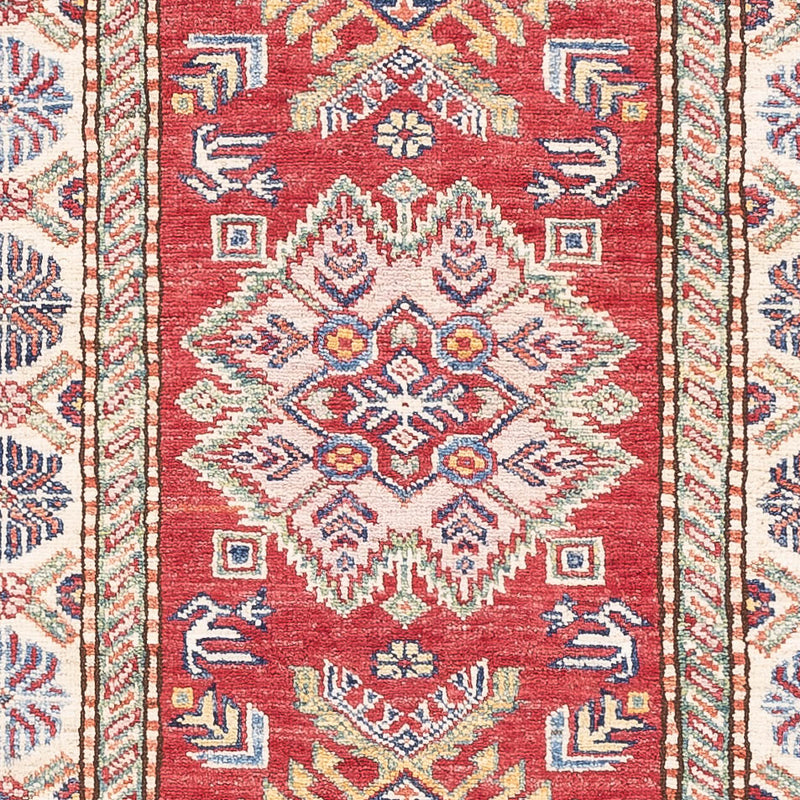 Runner Ziegler Carpet - Kazak - 263 x 76 cm - röd