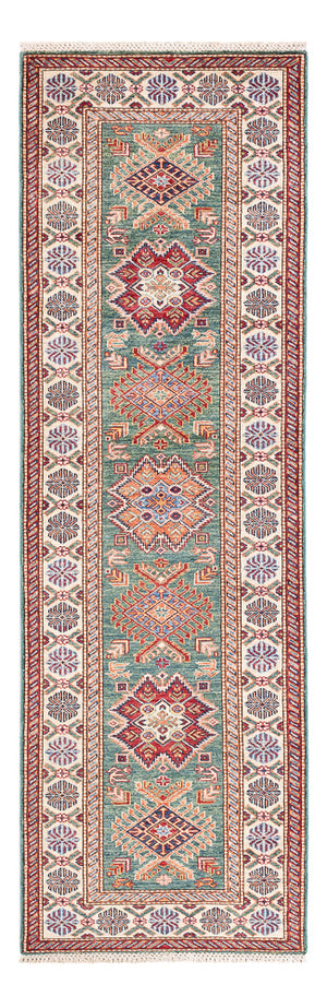 Runner Ziegler Carpet - Kazak - 244 x 75 cm - ljusgrön