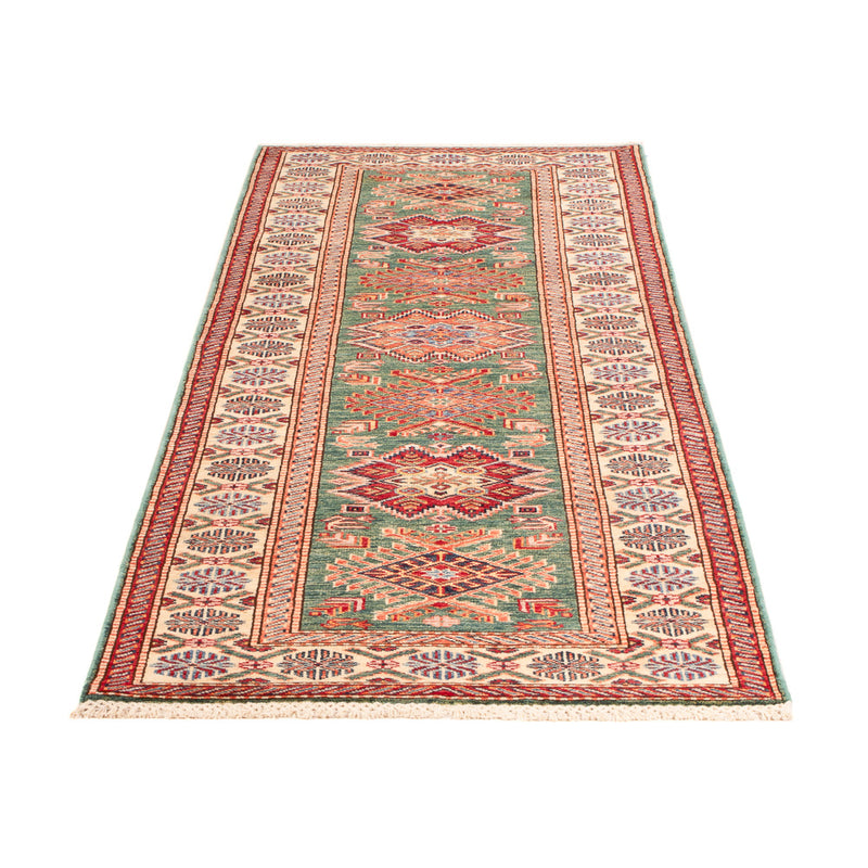 Runner Ziegler Carpet - Kazak - 244 x 75 cm - ljusgrön