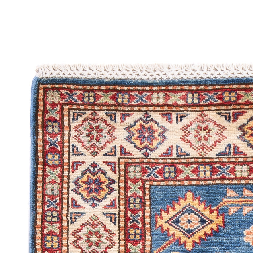 Runner Ziegler Carpet - Kazak - 252 x 75 cm - blå