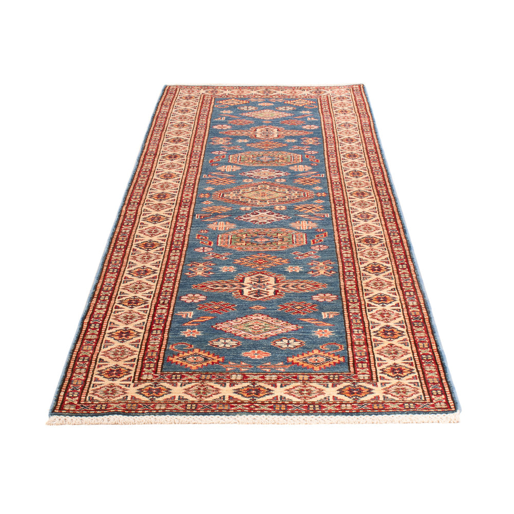 Runner Ziegler Carpet - Kazak - 252 x 75 cm - blå