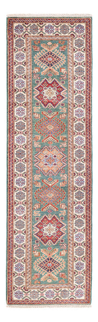 Runner Ziegler Carpet - Kazak - 243 x 72 cm - ljusgrön