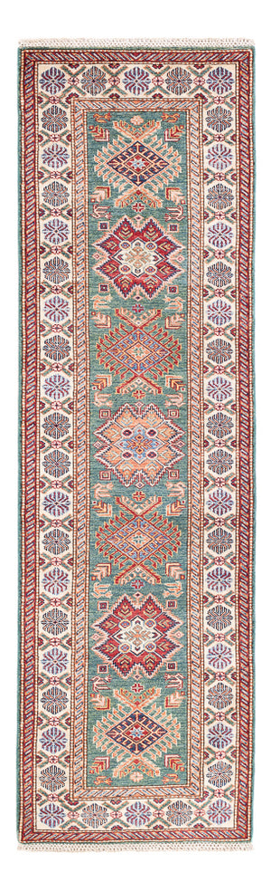 Runner Ziegler Carpet - Kazak - 243 x 72 cm - ljusgrön