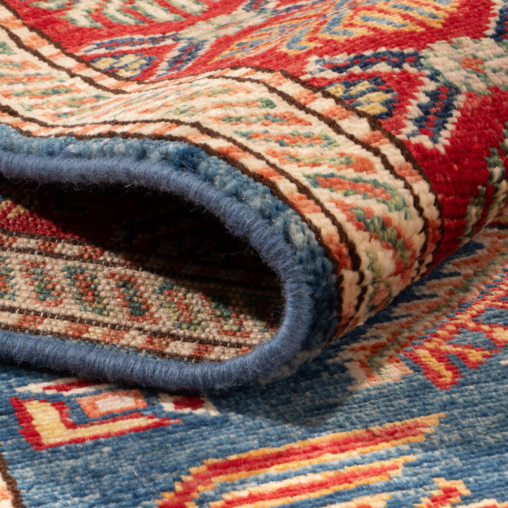 Runner Ziegler Carpet - Kazak - 307 x 83 cm - blå