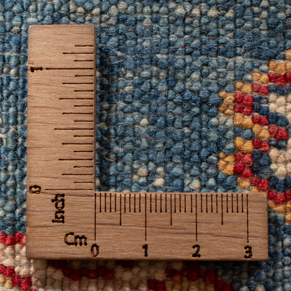 Runner Ziegler Carpet - Kazak - 254 x 77 cm - blå