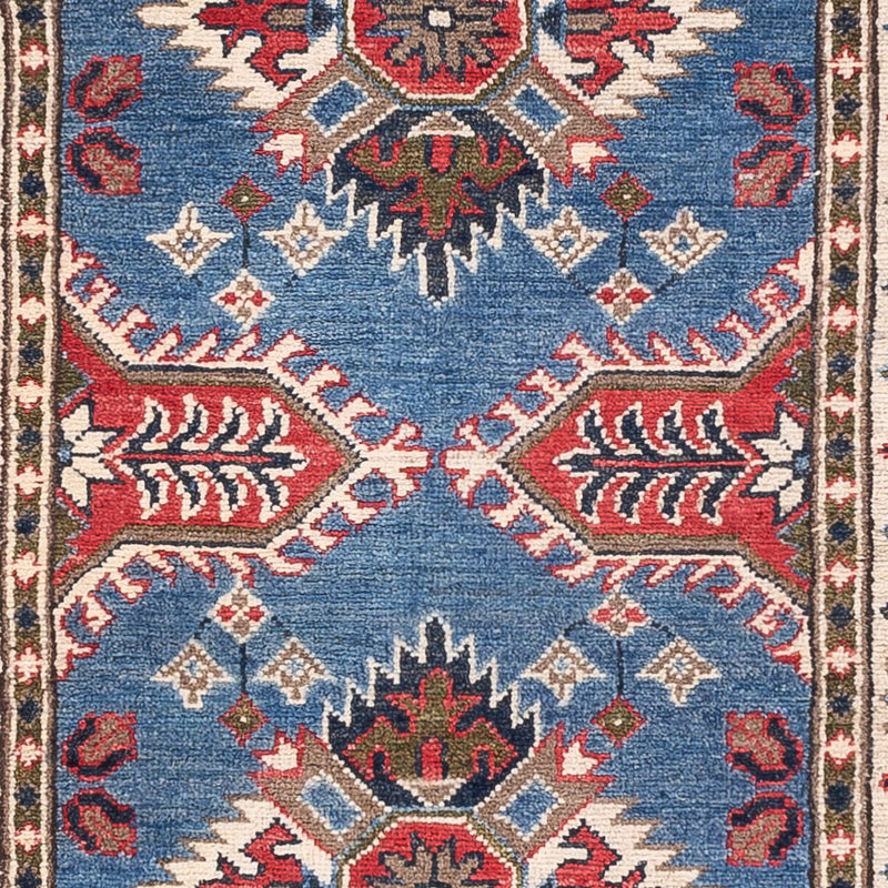 Runner Ziegler Carpet - Kazak - 288 x 82 cm - blå