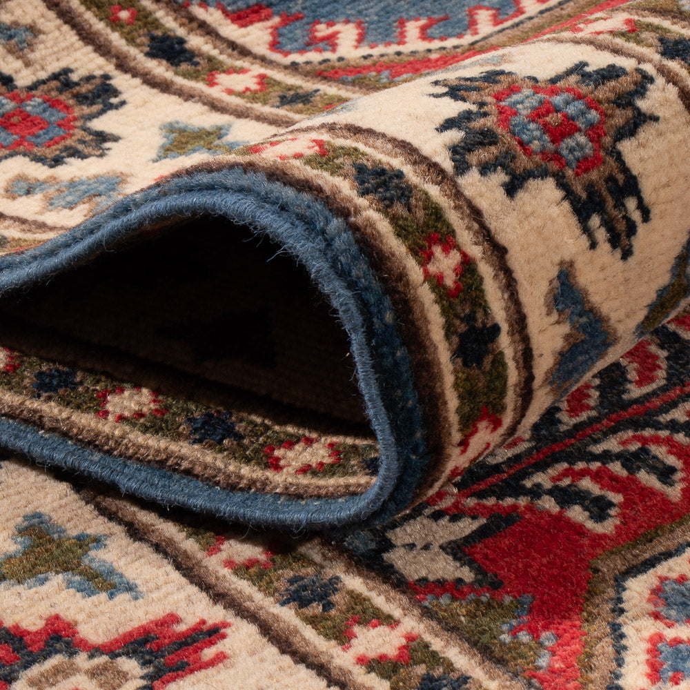 Runner Ziegler Carpet - Kazak - 288 x 82 cm - blå