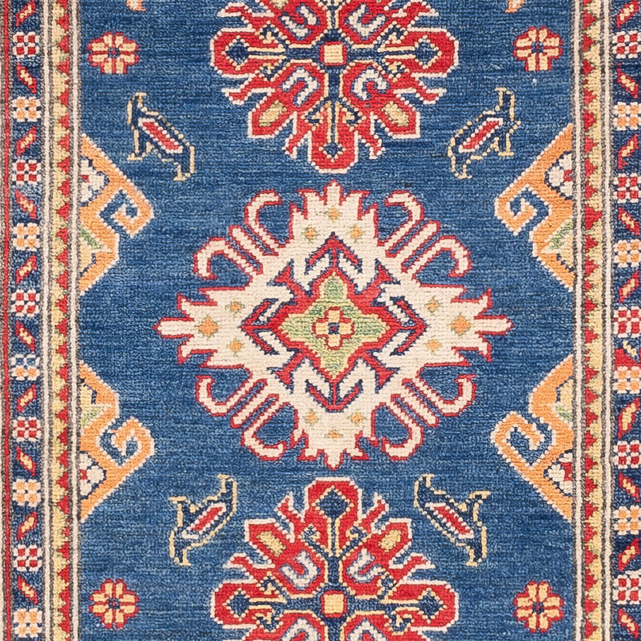 Runner Ziegler Carpet - Kazak - 290 x 84 cm - blå