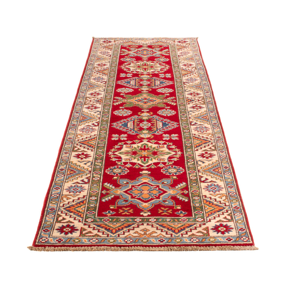 Runner Ziegler Carpet - Kazak - 293 x 76 cm - röd