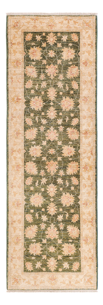 Runner Ziegler Carpet - 246 x 82 cm - olivgrön