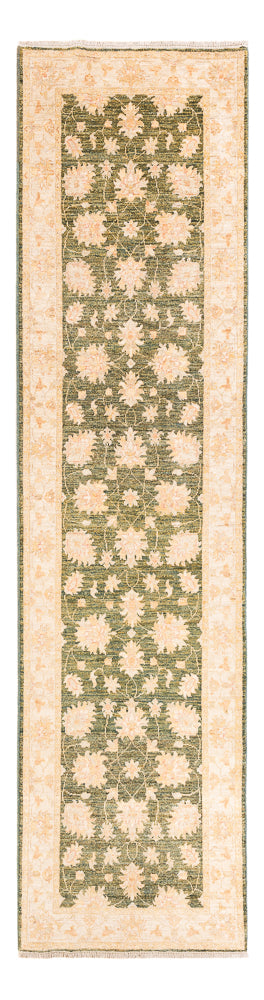 Runner Ziegler Carpet - 295 x 80 cm - olivgrön