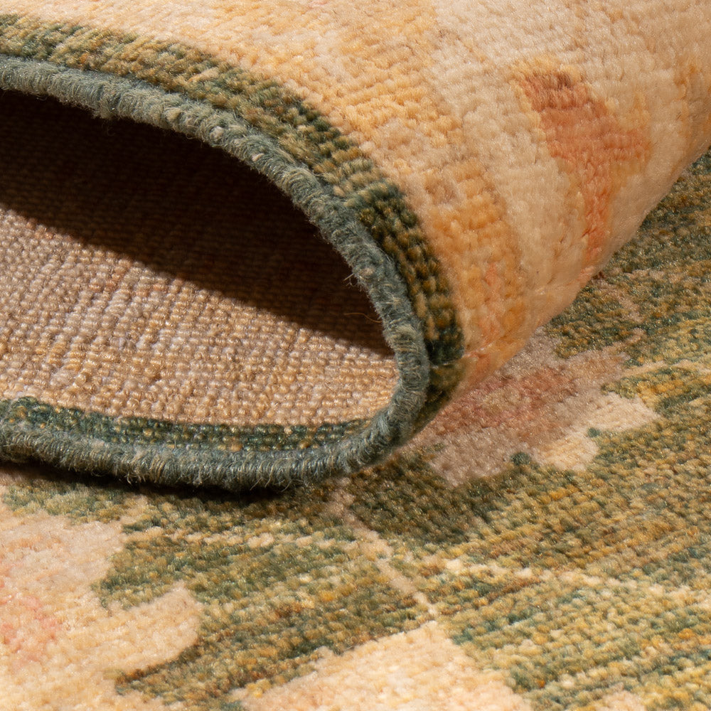 Runner Ziegler Carpet - 295 x 80 cm - olivgrön