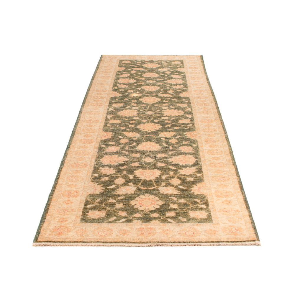Runner Ziegler Carpet - 297 x 85 cm - olivgrön
