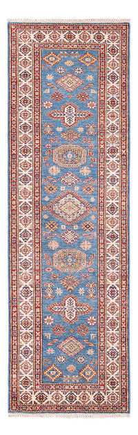 Runner Ziegler Carpet - Kazak - 256 x 74 cm - blå