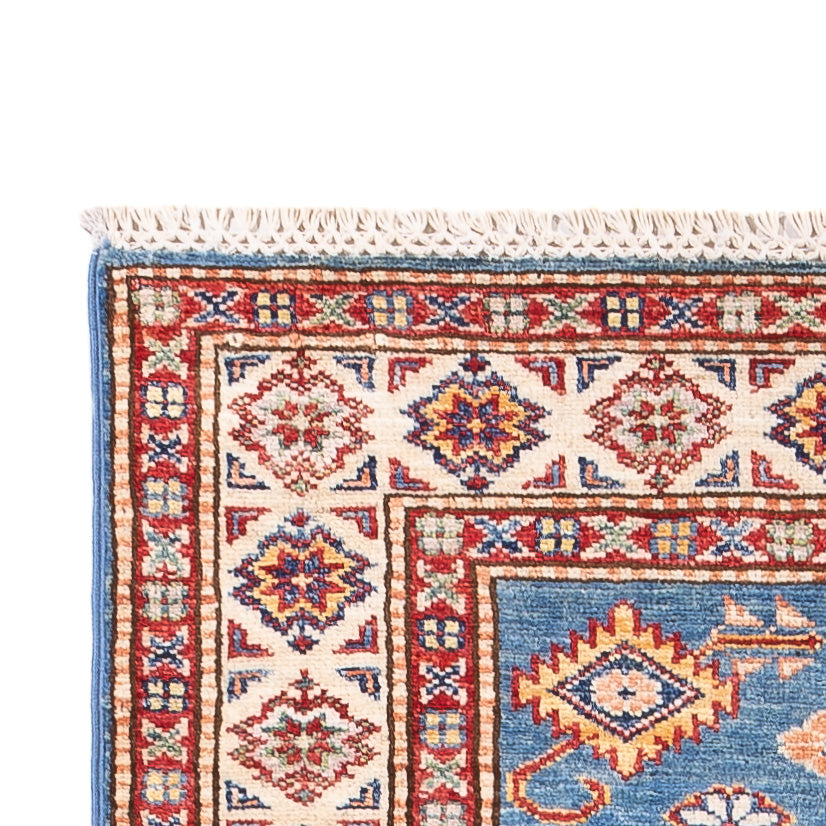 Runner Ziegler Carpet - Kazak - 256 x 74 cm - blå