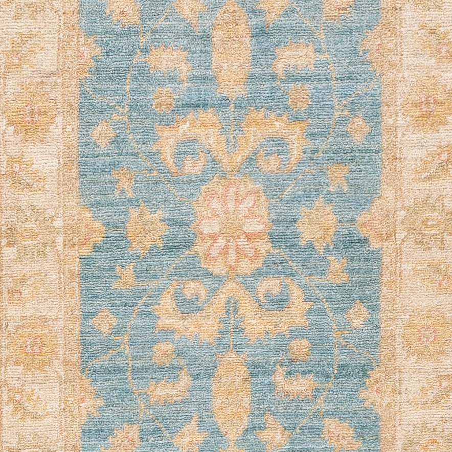 Runner Ziegler Carpet - 250 x 55 cm - turkos