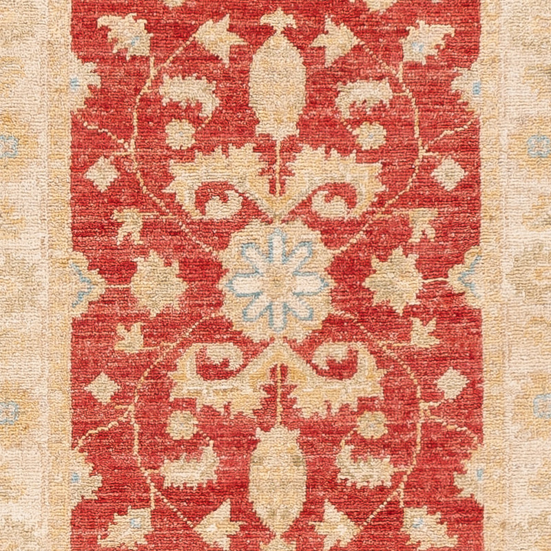 Runner Ziegler Carpet - 251 x 61 cm - röd