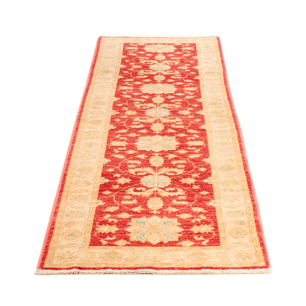Runner Ziegler Carpet - 251 x 61 cm - röd
