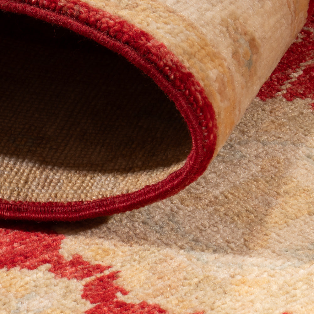 Runner Ziegler Carpet - 255 x 61 cm - röd