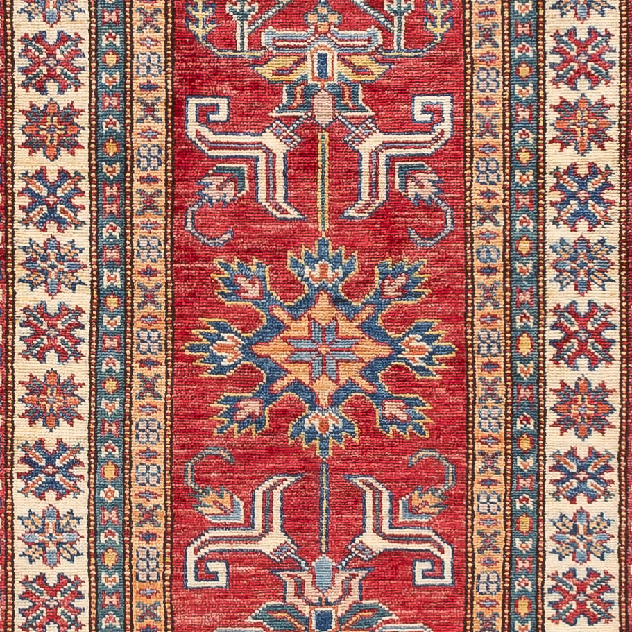 Runner Ziegler Carpet - Kazak - 294 x 71 cm - röd