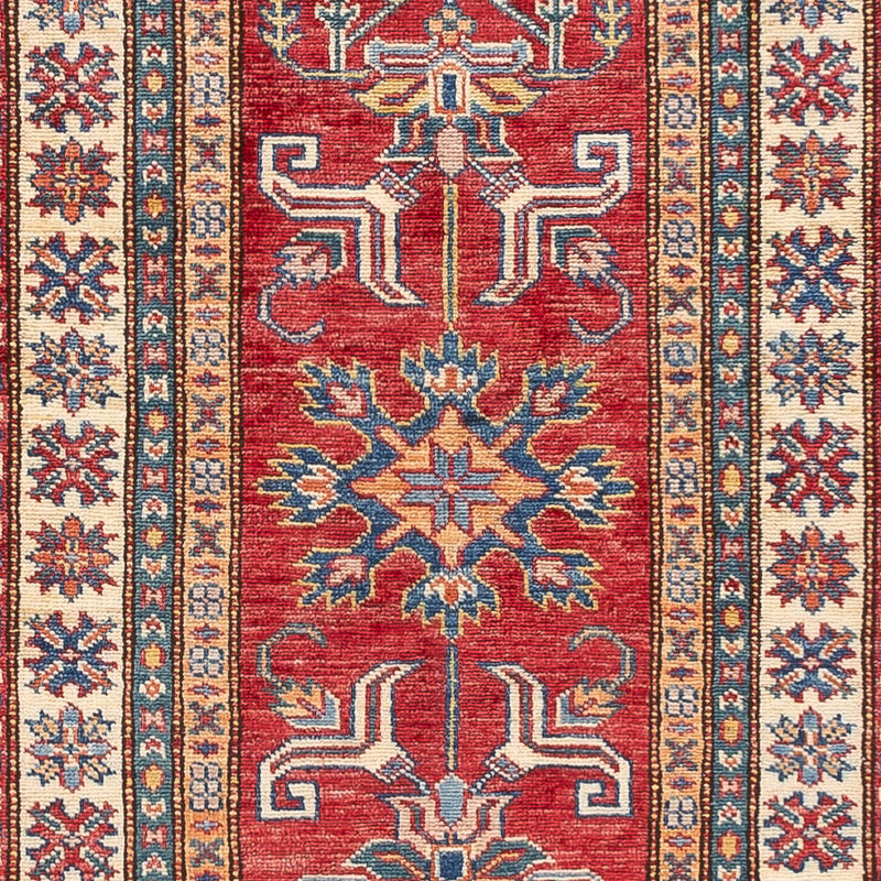 Runner Ziegler Carpet - Kazak - 294 x 71 cm - röd