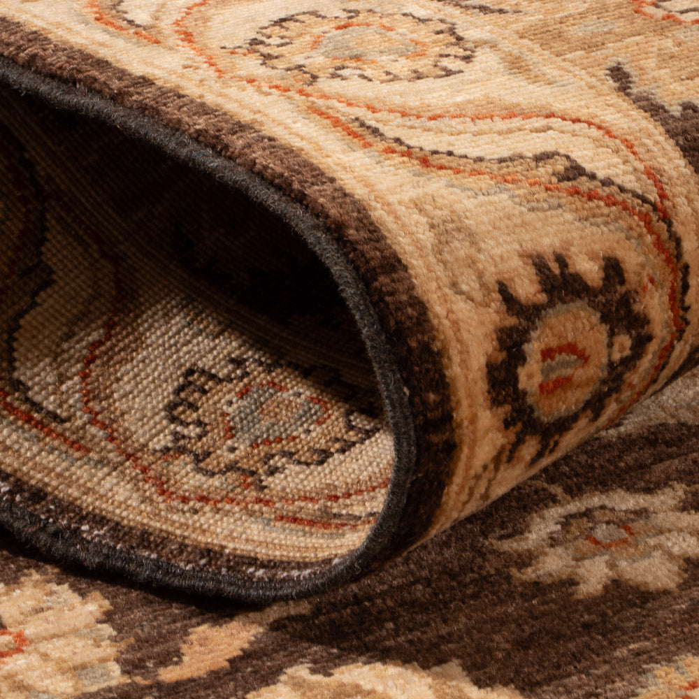 Runner Ziegler Carpet - 305 x 75 cm - mörk beige