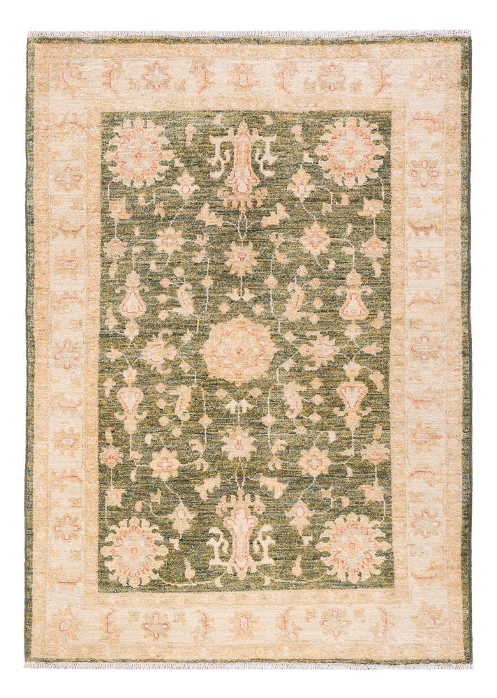 Ziegler Carpet - 146 x 104 cm - olivgrön