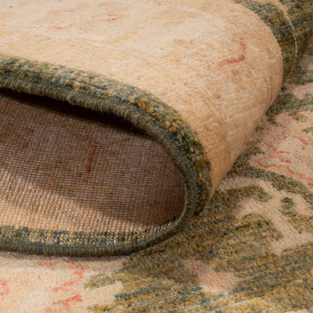 Ziegler Carpet - 146 x 104 cm - olivgrön