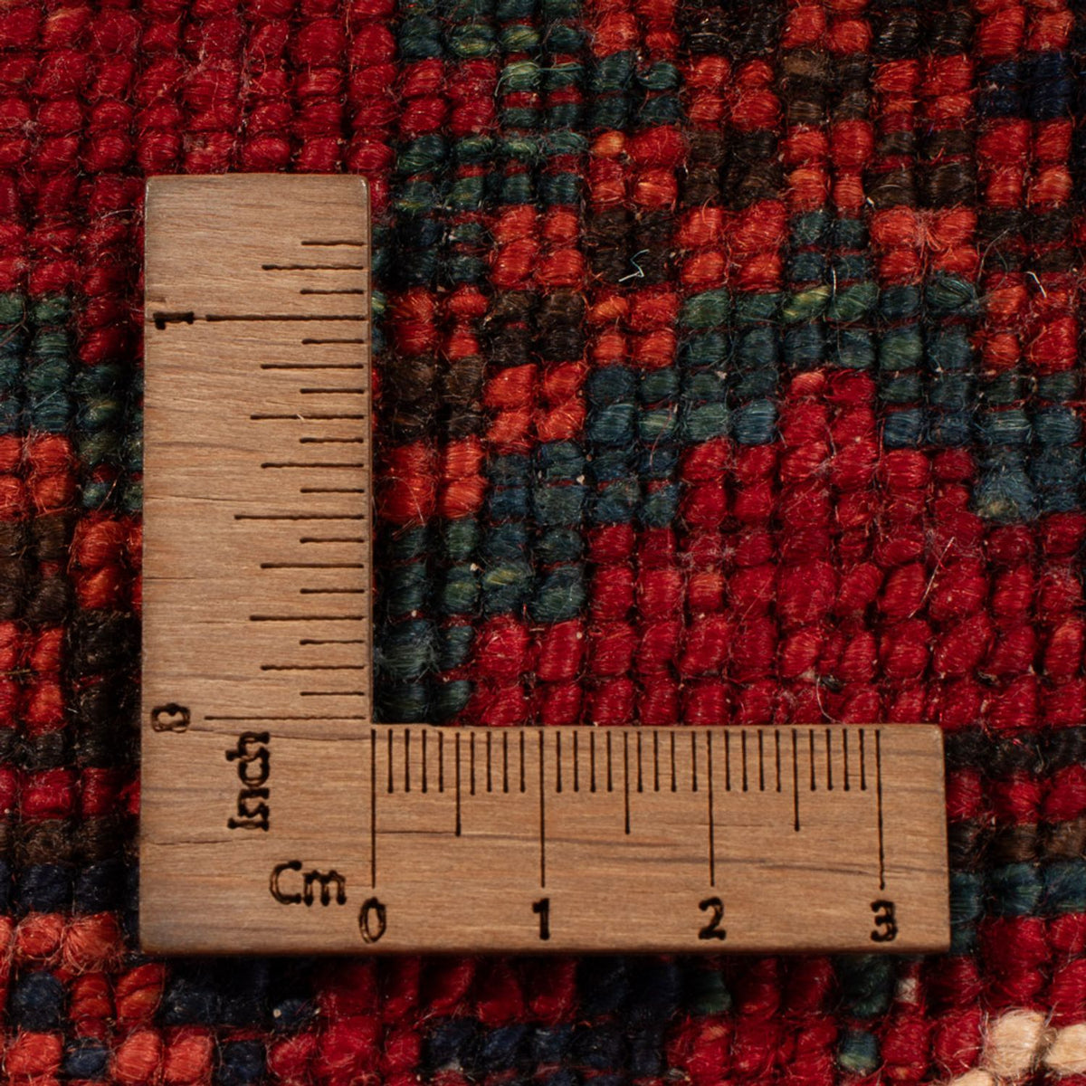 Afghansk matta - 149 x 104 cm - röd