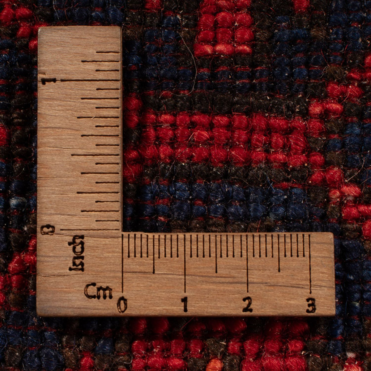 Afghansk matta - 152 x 105 cm - röd