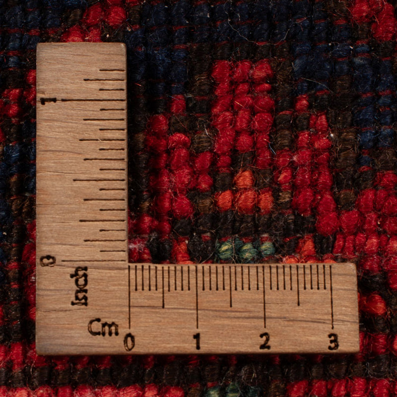 Afghansk matta - 150 x 104 cm - röd