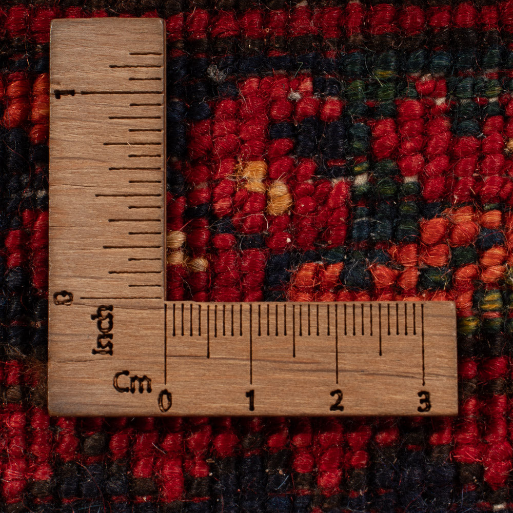 Afghansk matta - 151 x 101 cm - röd