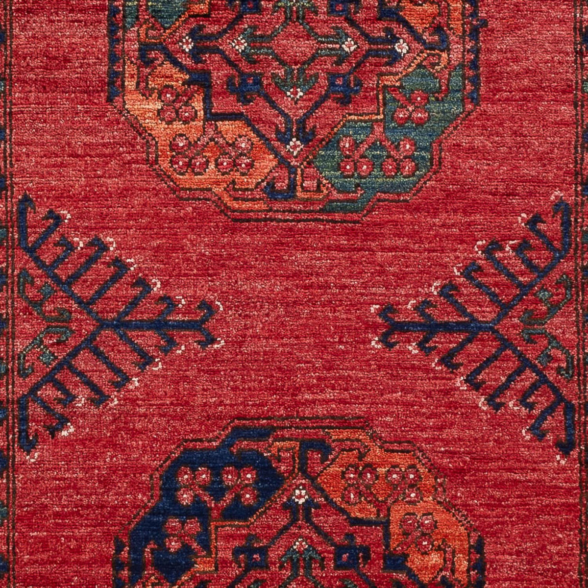 Afghansk matta - 153 x 103 cm - röd