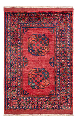 Afghansk matta - 154 x 102 cm - röd