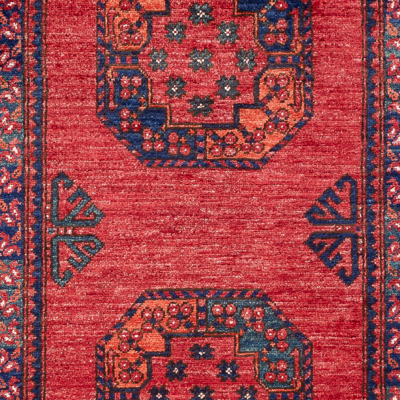 Afghansk matta - 154 x 102 cm - röd