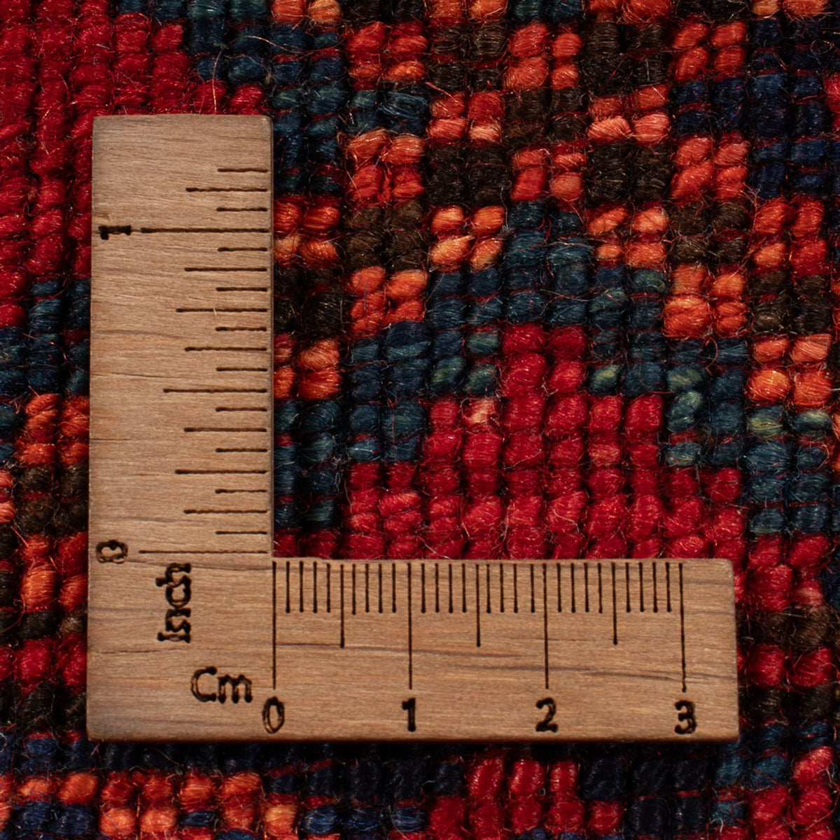 Afghansk matta - 154 x 102 cm - röd